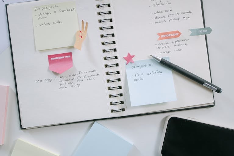 A minimalist to-do list with crossed-out distractions and a focused single task at the top.